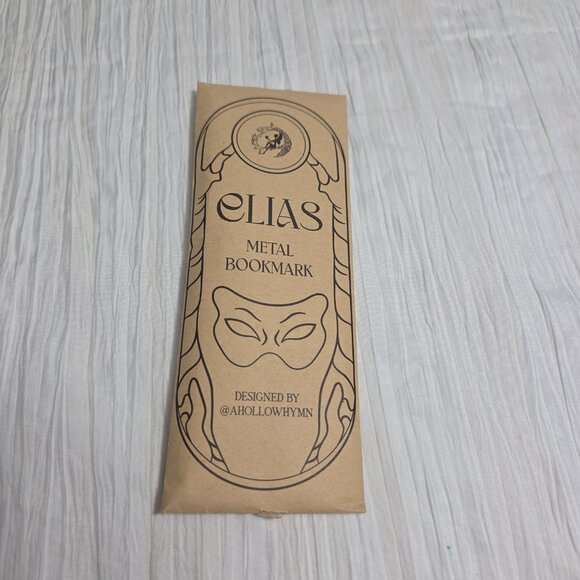 Elias Metal Bookmark Inspired By An Ember in the Ashes Fairyloot June 2025 - Picture 5 of 5